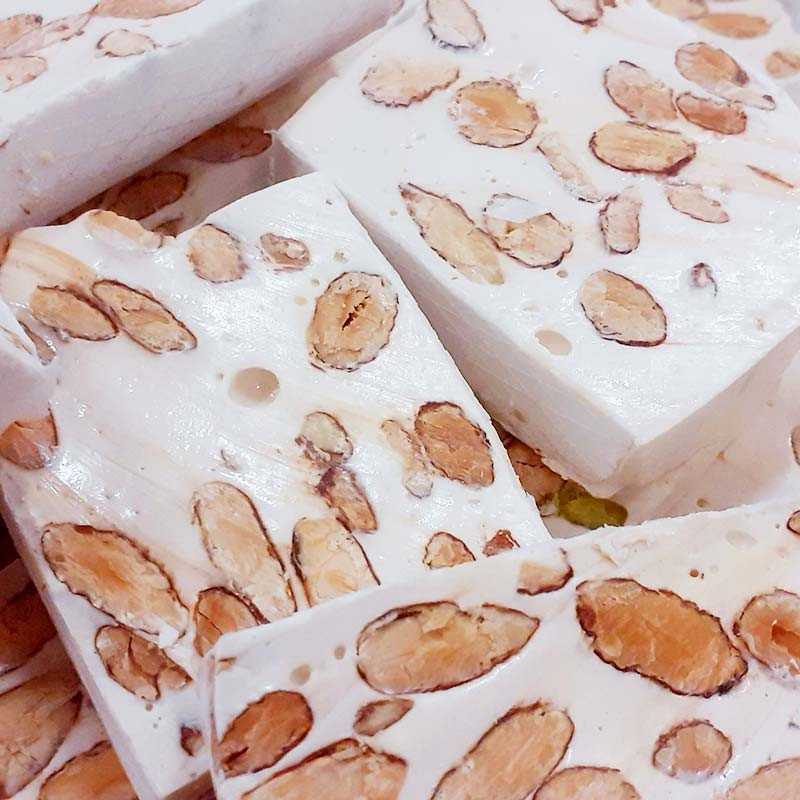 Traditional Hard White Nougat From Provence 0 G Bar