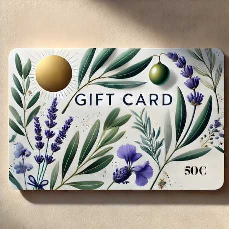 Carte cadeau digitale Provence-Store 50€