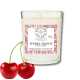 Morello cherry candle 140 gr