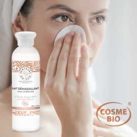 Lait démaquillant à l'huile d'Argan bio